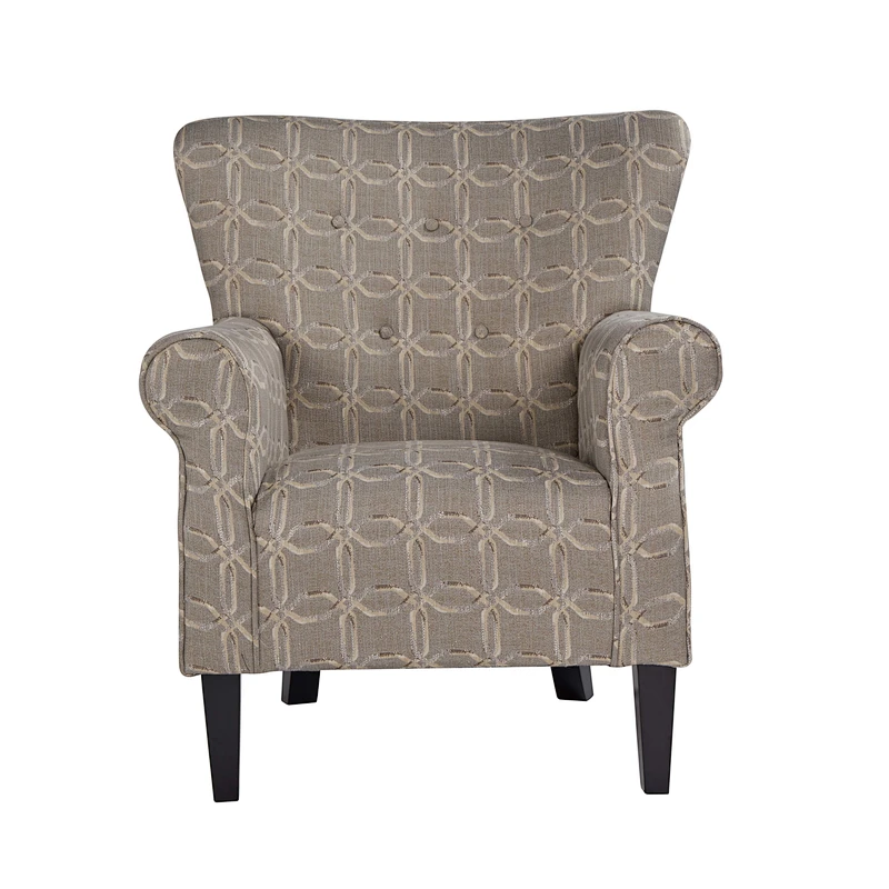 Living room Newest modern high quality Solid wood stool feet chenille sitting cushion chair