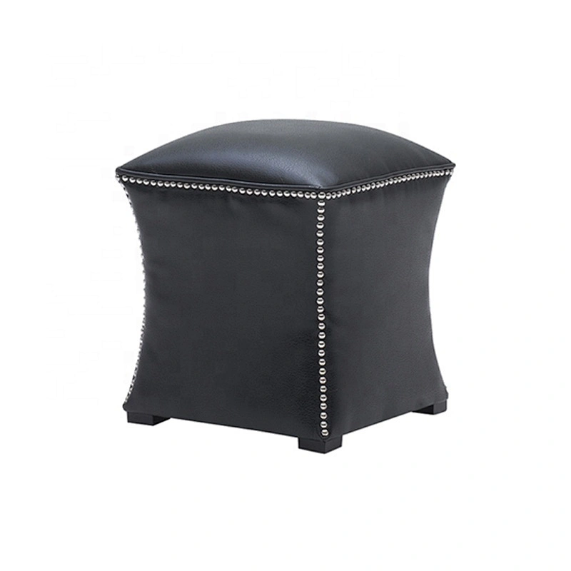 Hot Sale  Square Ottoman Chesterfield Osman stool with storage