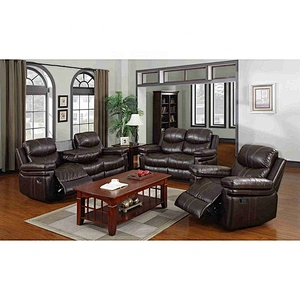 Wholesale power leather recliners with black air leather recliner sectional sofa sets and 3 seater recliner sofa