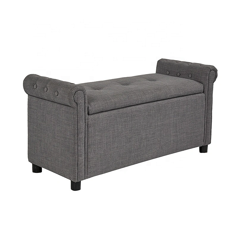 Waterproof Foldable Surface Storage Laundry Ottoman/Box Bench