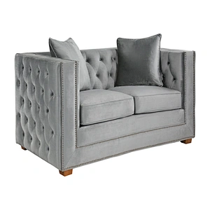 New Design High Quality  Living Room Furniture  Silver Leisure Sofa Chair