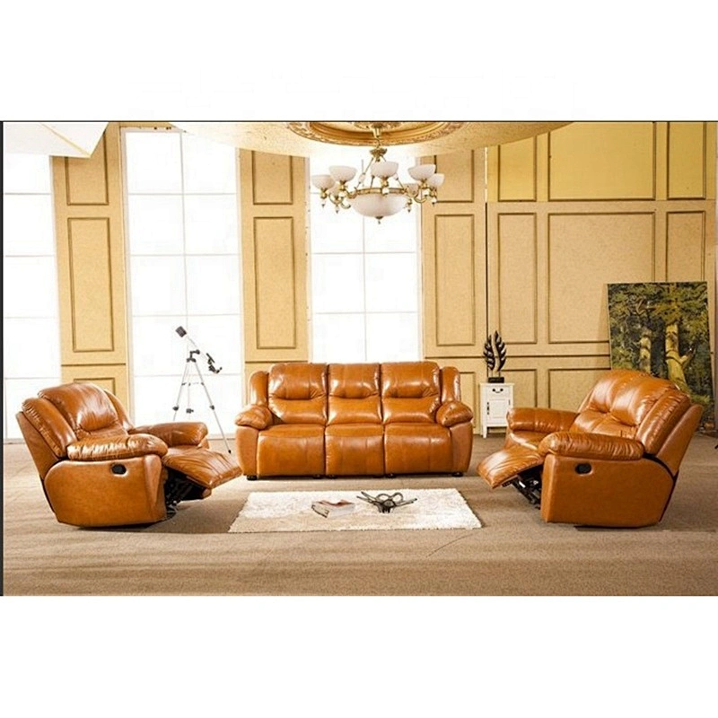 Frank furniture leather recliner sofa set and electric recliner leisure chair factory direct sell home furniture recliner chair