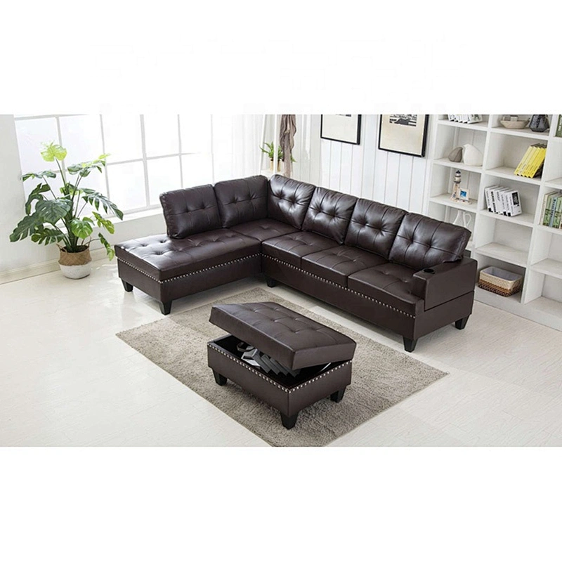 Lifestyle design corner sofa with chaise lounge office leisure sofa set fabric sectional sofa with chair