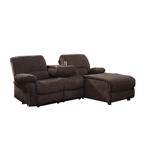 2019 Newest modern style touching comfortable and soft high quality velvet suede functional recliner sofa