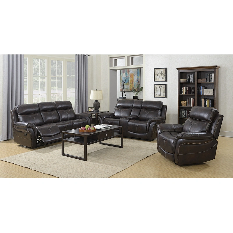 Wholesale Furniture  New Modern High Quality 3+2+1 Sectional Recliner Sofa  For Living Room