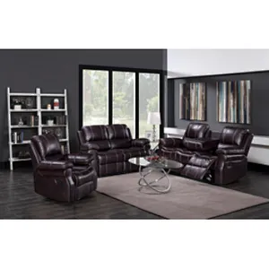 Cheap heating selling kuka leather leisure recliner sofa