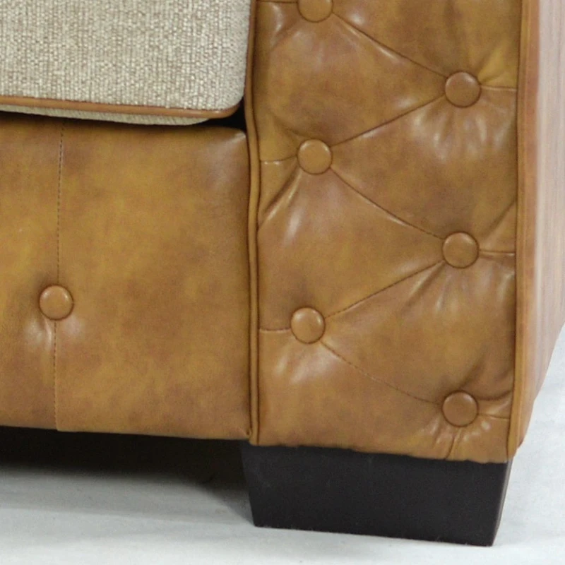 Modern fashion fabric sofa and PU sofa set ,loveseat for home furniture set office leisure sofa