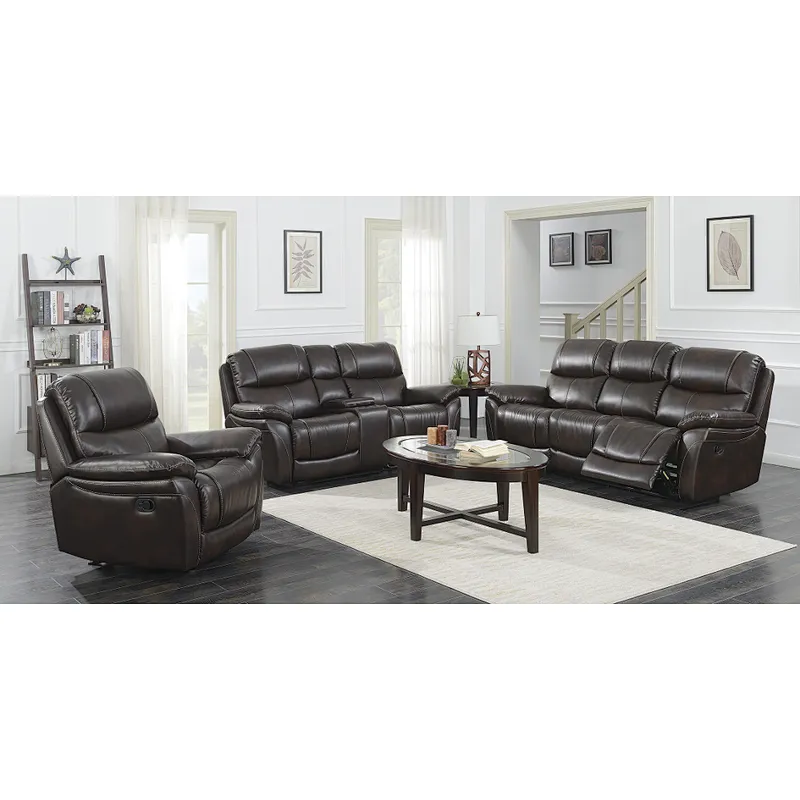 Frank Furniture High Quality Luxury Electric Leather Recliner Sofa With Drop Down Table Recliner Sofa Set