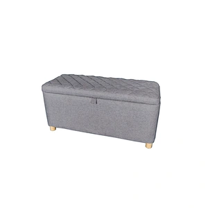 2019 Newest hot selling modern style simple and elegant useful storage bench and ottoman