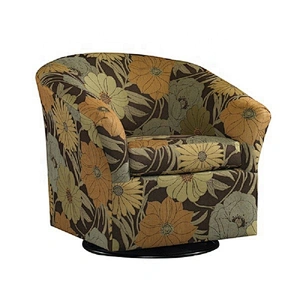 Comfortable  Furniture  Leather or Fabric Chair Casual Sofas with Footrest