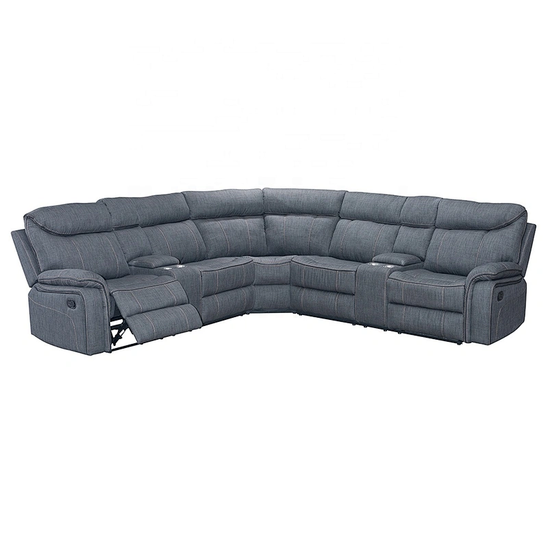 Hot Sale  Design Ccorner Recliner Lurxy Sofa Living Room Furniture  Sectional Sofa