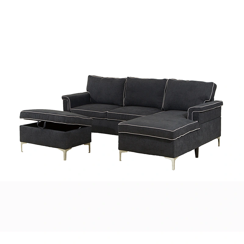 Modern sectional sofa sets design living room sofa manufacture office sofa