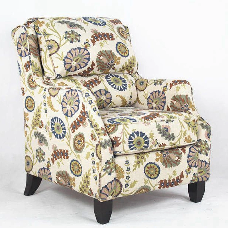 Frank Furniture Traditional Floral Accent Chair Living Room Lounge Leisure Chair