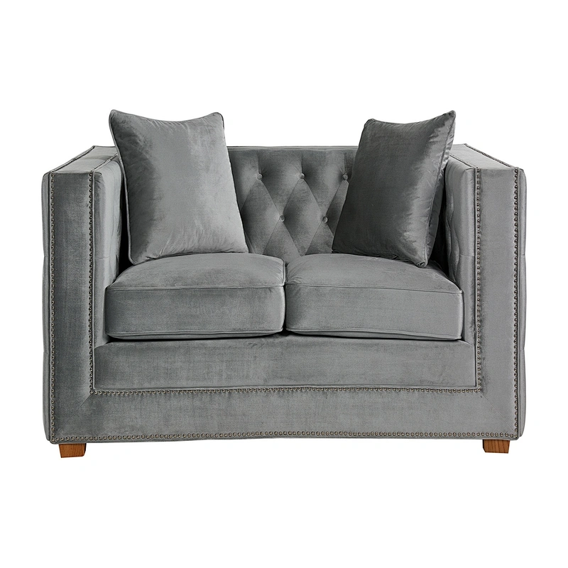 New Design High Quality  Living Room Furniture  Silver Leisure Sofa Chair