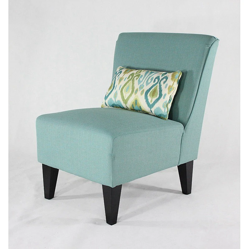 Frank Furniture Customized Fabric With Pillow Wooden Lounge Chair