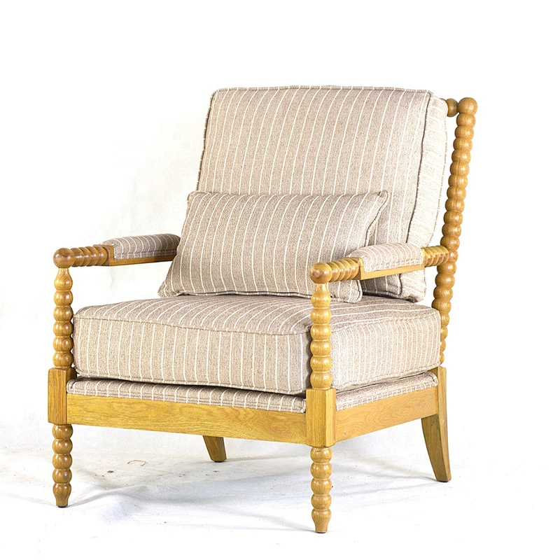 Frank furniture unique armchairs sale patterned wooden side arm chairs for living room