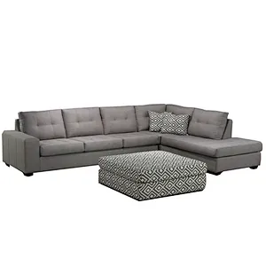 Luxury leather living room furniture sofa modern style new show modern sofa set