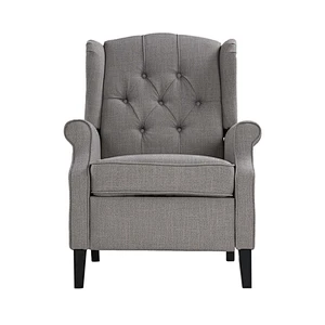 Frank Furniture 2019 New Modern Accent Chair Living Room Leather Push Chair Lounge Chair