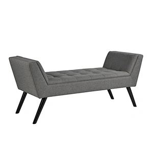 Frank Furniture Mail Order New Model Ottoman Stool Hot Selling Wooden Bench Ottoman Bench