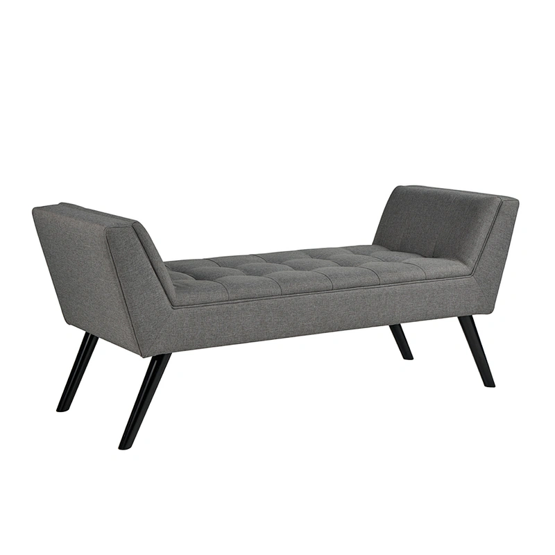 Frank Furniture Mail Order New Model Ottoman Stool Hot Selling Wooden Bench Ottoman Bench
