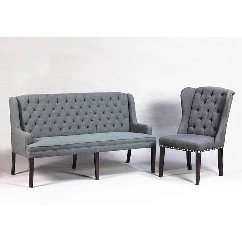 Frank Furniture Retro Striped Fabric Armchair Accent Chair Living Room Chair
