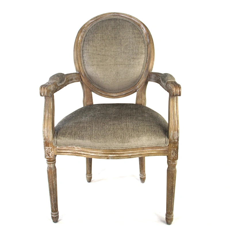 Frank furniture wood frame chair living room furniture fabric chair barber chair