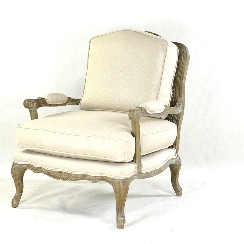 Frank Furniture Italian Antique Wholesale Dining Chair Brushed Wooden Upholstery Fabric Dining Chair