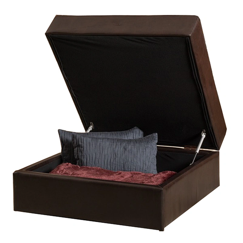 Home furniture wholesale price modern leather large storage capacity ottoman&bench