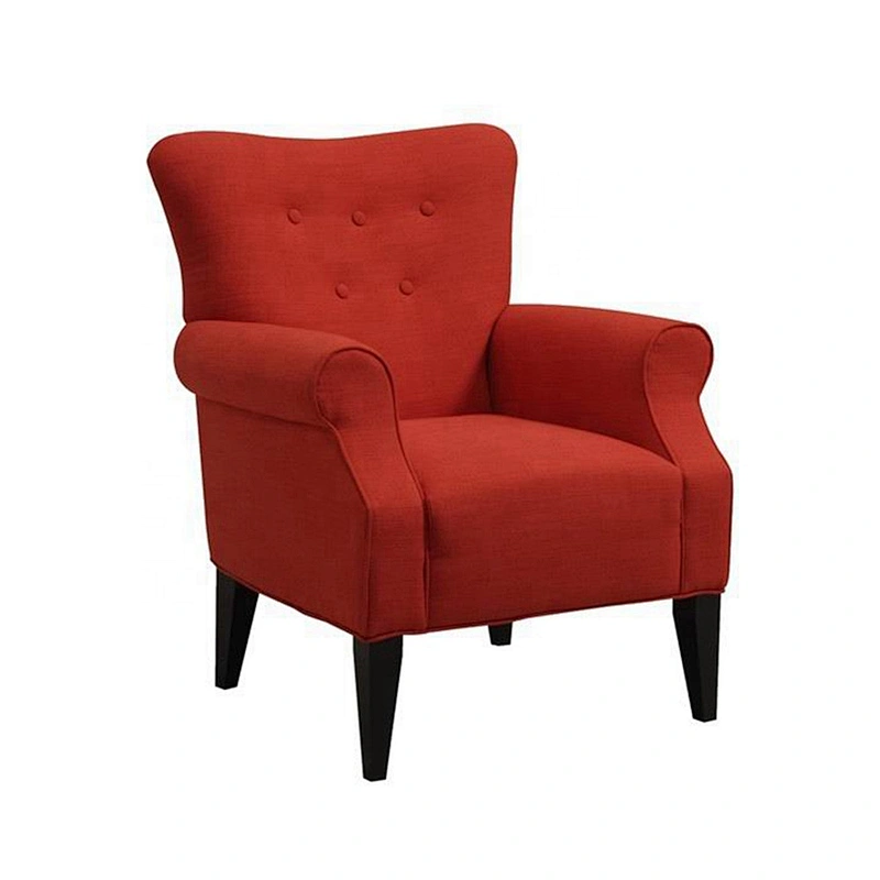 New Fashion Living Room Furniture Wooden Legs Modern Sofa Chair with Arm