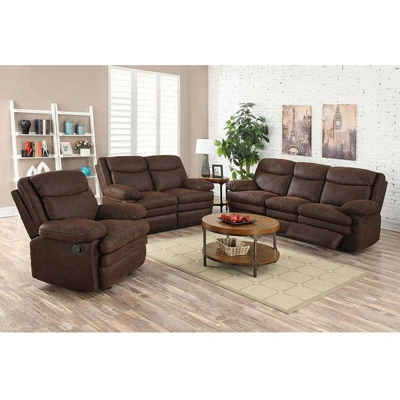 Fashion Home Furniture Living Room Sofa Set Recliner 3+2+1Chair