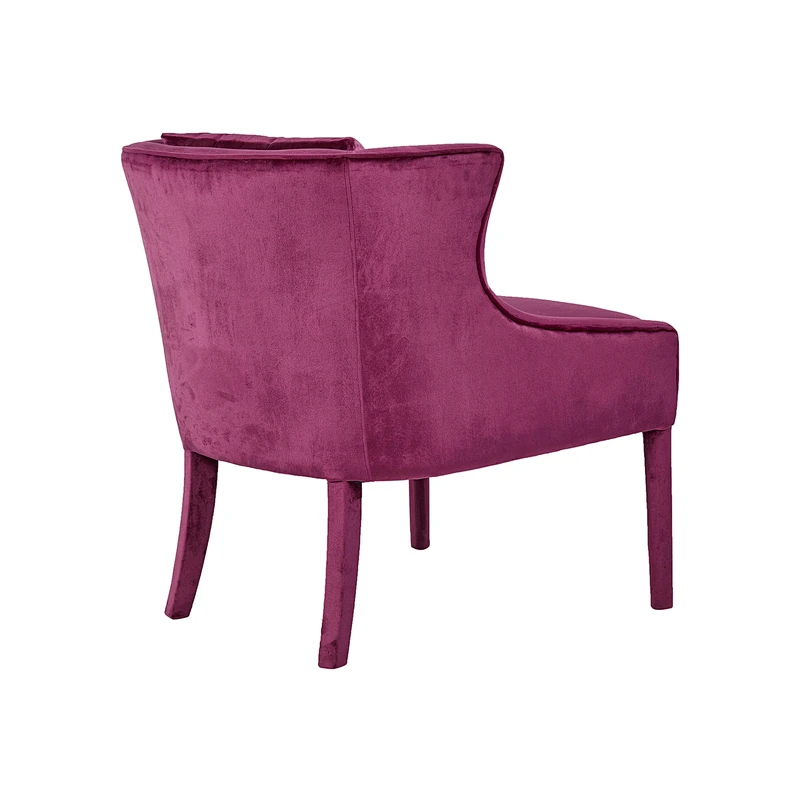 Frank Furniture Light Luxury Lounge Chair Velvet Dining Armchair Living Room Chair