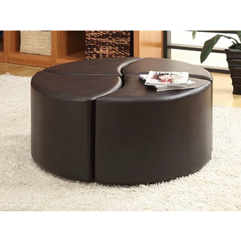 Popular colorful pattern home furniture decor storage ottomans