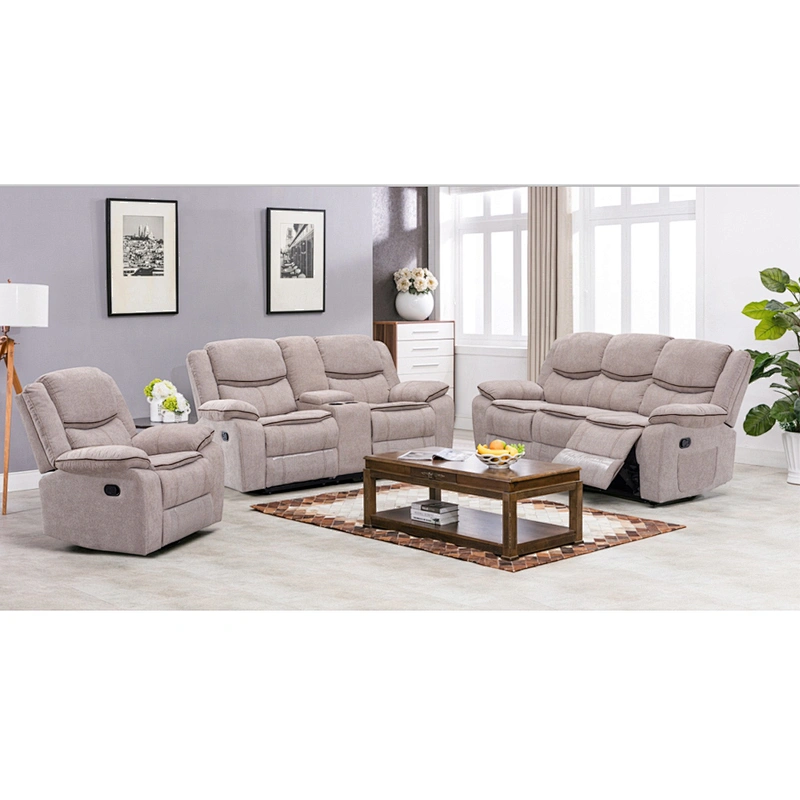 Frank Furniture Wholesale Recliner Sofa Set Modern Elderly Super Comfortable Leather Electric Recliner