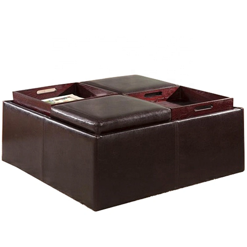 Furniture factory cheap price bedroom furniture ottoman hot selling modern ottoman tray