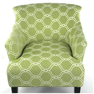 Good price comfortable cheap accent chair soft comfy green fabric pattern chairs