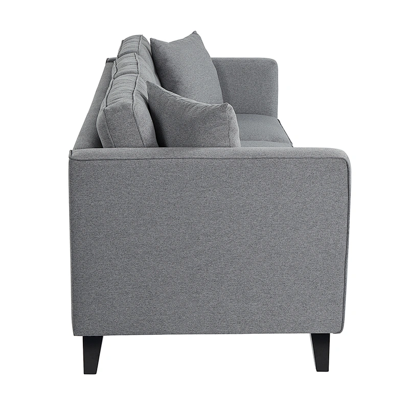 Modern minimalist style reasonable and healthy design home furniture comfortable three-seat sofa