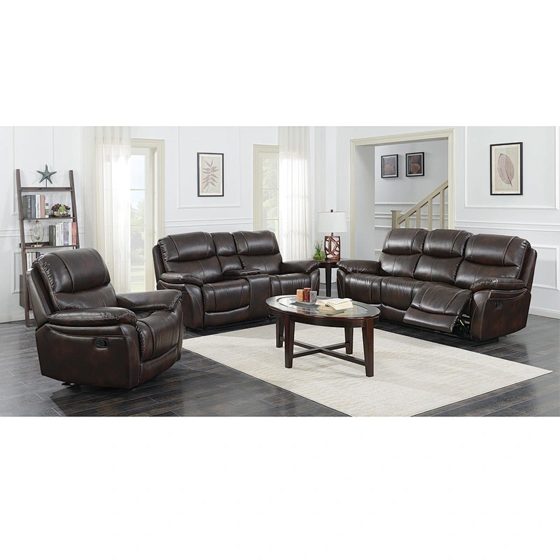 Frank Furniture New Design Leather Recliner Customized Electric Comfortable Elderly Recliner Sofa Set