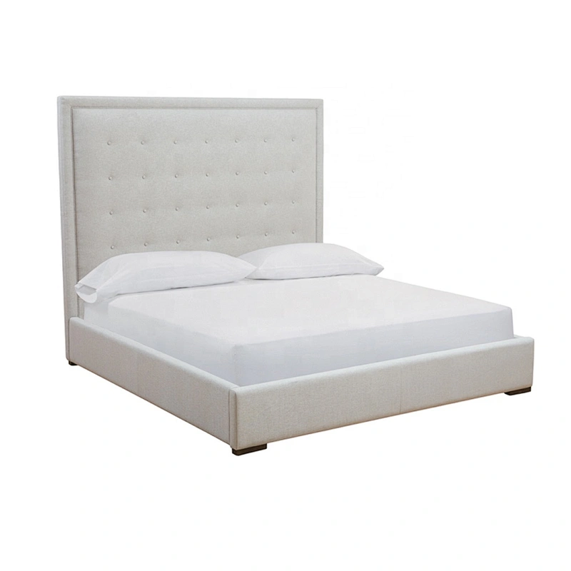Factory direct sell bed furniture soft velvet fabric and luxury bedroom set new design king bedroom set