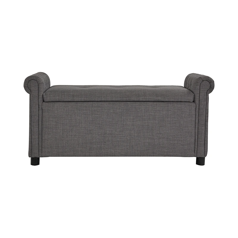 Hot selling 2019 Newest living room customizable Comfortable and soft fabric bench and ottoman