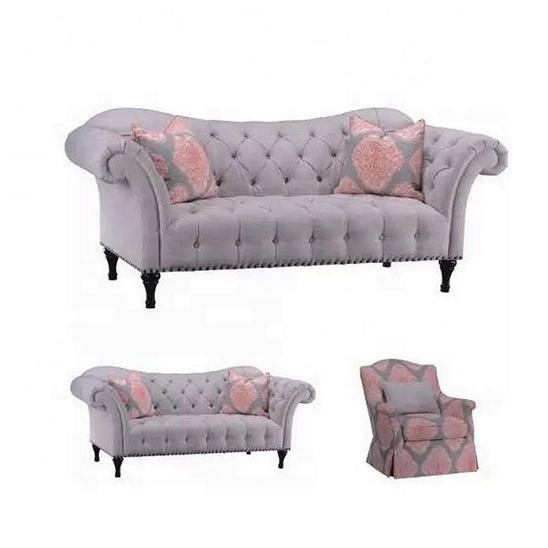 New model luxury sofa 3 seaters / loveseat royal sofa set for living room
