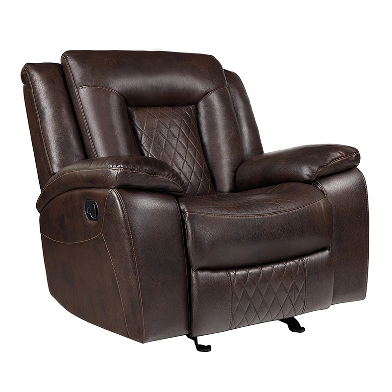 Frank Furniture Wholesale Air Leather Manual Recliner Single Armchair Sofa