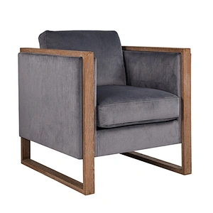 Luxury modern  living room chair and hotel dining chair wooden frame leisure chair