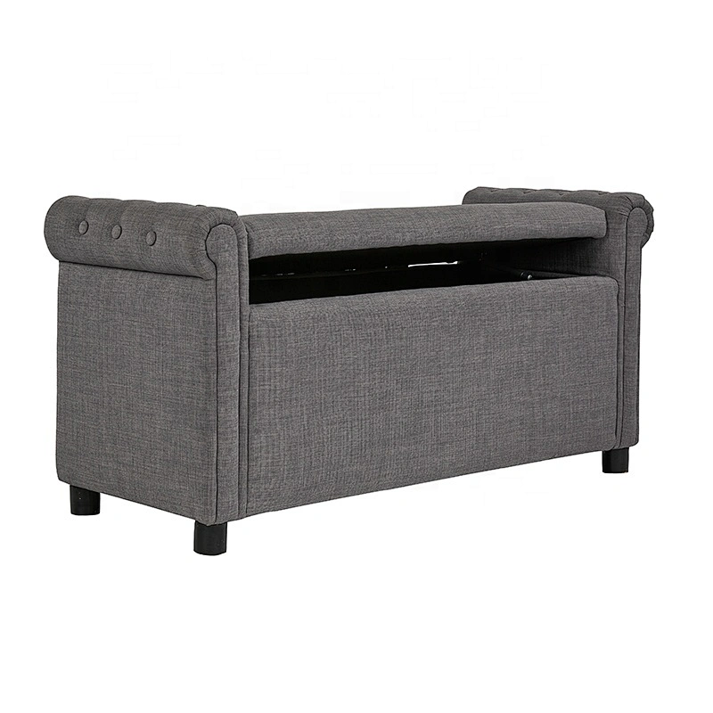 Waterproof Foldable Surface Storage Laundry Ottoman/Box Bench