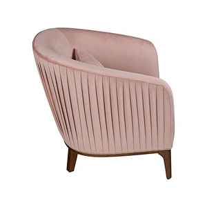 Factory Supplier Beach Chair New Model Wholesale Price Pink Velvet Lounge Sofa Office Chair