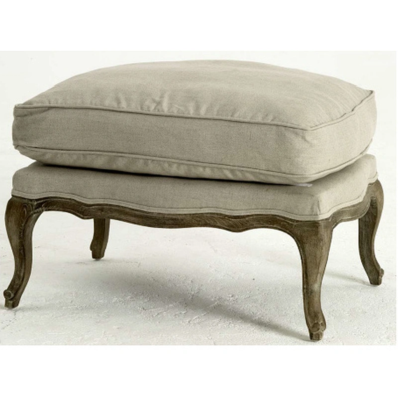 2019 Newest custom made retro style beautiful comfortable and breathable cloth ottoman