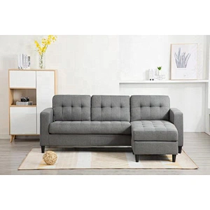 Lifestyle design corner sofa with chaise lounge office leisure sofa set fabric sectional sofa with chair