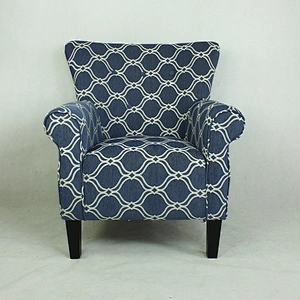 Latest modern comfortable living room chair and hotel rest chair furniture chenille chair