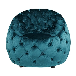 Factory Wholesale Custom Luxury Furniture Sofa Sets/Sofa Chair Single with Velvet Fabric
