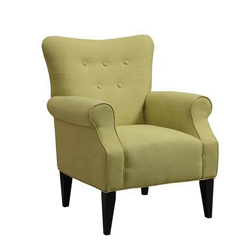 New Fashion Living Room Furniture Wooden Legs Modern Sofa Chair with Arm