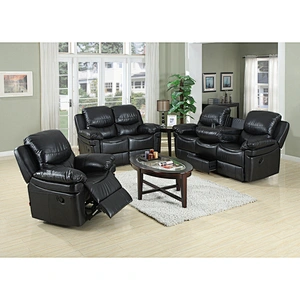Fashion modern recliner sofa in living room comfortable recliner chair air leather recliner for home